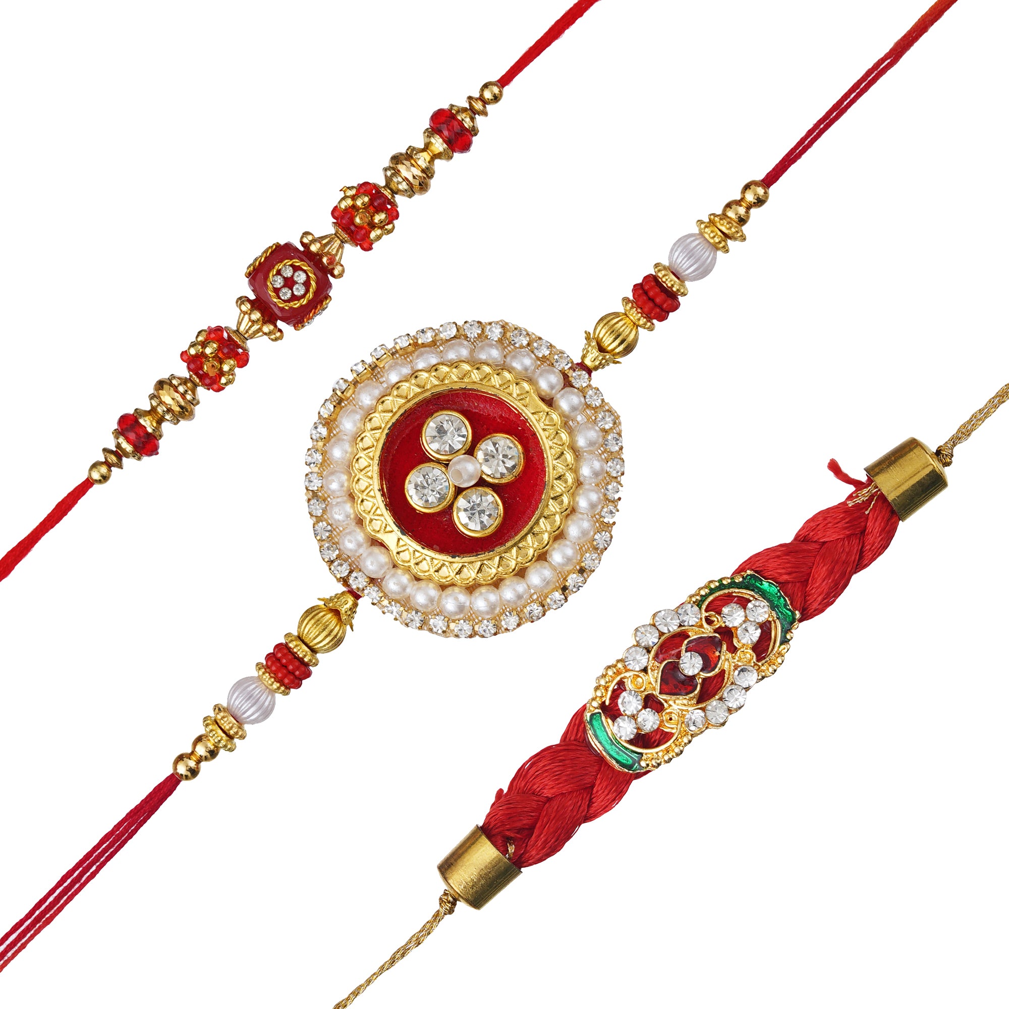 JaipurCrafts Rakhi For Brother | Bhaiya | Kids And Bhabhi With Beautif