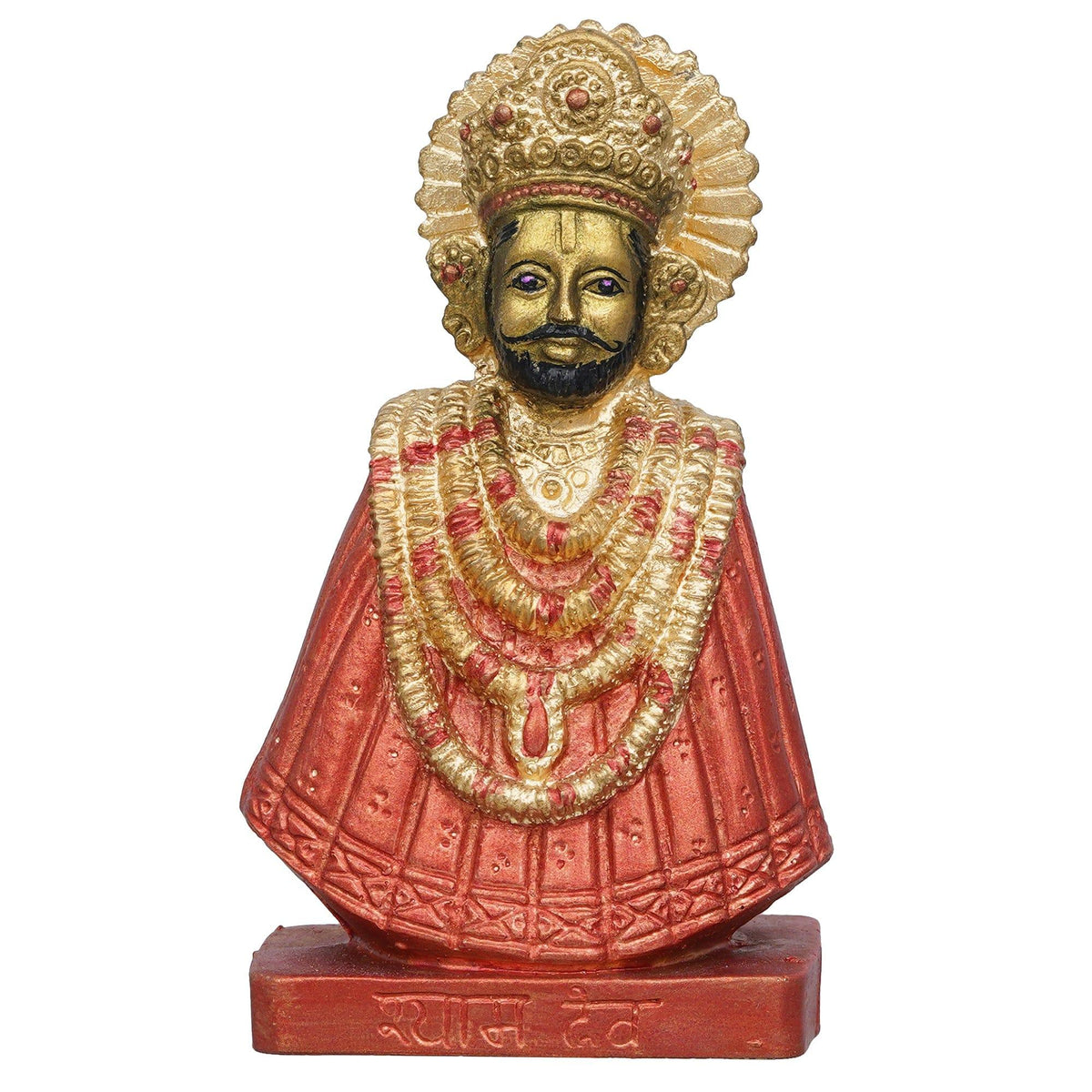 Webelkart Premium Baba Khatu Shyam Ji Idol Statue Showpiece For Home A 5003