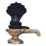 Load image into Gallery viewer, JaipurCrafts Premium Shivling with 5 Snake Shiv Lingam Statue Snake Idols of Shiva for Home Temple Decorative Diwali Vastu Gifts (Resin-5.11&quot; Inches)-JaipurCrafts