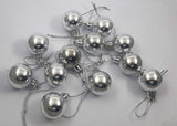 Load image into Gallery viewer, Webelkart Premium Silver Shiny Balls, Set of 36, for Christmas Tree Decoration