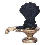 Load image into Gallery viewer, JaipurCrafts Premium Shivling with 5 Snake Shiv Lingam Statue Snake Idols of Shiva for Home Temple Decorative Diwali Vastu Gifts (Resin-5.11&quot; Inches)-JaipurCrafts