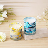 Load image into Gallery viewer, JaipurCrafts Premium Scented Candles for Home Decor in Small Glass Candles |Beautiful Scented Candles Gift for Home and Office Decor Pack of 2 (3.5&quot; Inches)