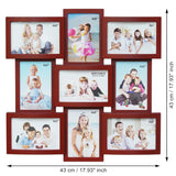 Load image into Gallery viewer, JaipurCrafts Premium Collage Photo Frame (Photo Size - 4 x