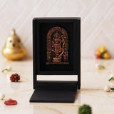 Load image into Gallery viewer, Webelkart Premium Ram Lalla Statue for Home Decor | Ram Lalla Idol Ayodhya Shree Ram Murti Showpiece Car Dashbord (5.11&quot; Inches-Resin) Copper