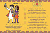 Load image into Gallery viewer, Webelkart Premium Set of 2 Rakhi For Brother With Chocolate Combo, Gift for Brother Rakhi For Bhaiya Bhabhi | Rakhi For Brother Kids Rakhi With Roli Chawal Best Wishes Card For Rakshabandhan