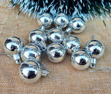 Load image into Gallery viewer, Webelkart Premium Silver Shiny Balls, Set of 36, for Christmas Tree Decoration