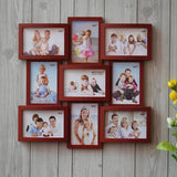 Load image into Gallery viewer, JaipurCrafts Premium Collage Photo Frame (Photo Size - 4 x