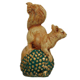 Load image into Gallery viewer, Webelkart Premium Sitting Squirrels Polyresin Showpiece