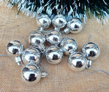 Load image into Gallery viewer, Webelkart Premium Silver Shiny Balls, Set of 12, for Christmas Tree Decoration