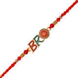 Load image into Gallery viewer, Webelkart Bro Designer Rakhi For Brother With Shubh Labh Sticker |Rakhi For Brother Bhabhi | Lumba Rakhi for Bhabhi |Rakhi For Bhaiya Bhabhi Kids Rakhi Gift Rakhee