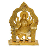 Load image into Gallery viewer, Webelkart Premium Metal Maa Durga MATA Rani Sherawali Murti Idol for Temple,MATA Rani Murti for Office Desk,Sherawali MATA Idol for Car Dashboard (6.50&quot; Inches)