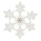 Load image into Gallery viewer, Webelkart Premium Chriatmas Snowflakes Christmas Tree Hangings Decorations,Christmas Wall Hanging/Door Hanging for Home and Christmas Decorations Items- Christmas Gift Items (15&quot; Inches)