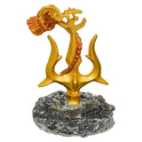 Load image into Gallery viewer, Webelkart Premium Shiva Trishul with Damaru for Car Dashboard,Pooja Decor Beautiful Mahakal Trishul for Home Decor (4&quot; Inches)