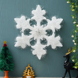 Load image into Gallery viewer, Webelkart Premium Chriatmas Snowflakes Christmas Tree Hangings Decorations,Christmas Wall Hanging/Door Hanging for Home and Christmas Decorations Items- Christmas Gift Items (15&quot; Inches)