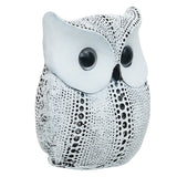 Load image into Gallery viewer, Webelkart Antique White Lucky Owl Showpiece for Home/Office Decor,Decorative Figure Items for Home Decor Owl Status for Cardashboard(White-5.51&quot; Inches)