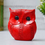 Load image into Gallery viewer, Webelkart Premium Resin Lucky Owl Art Figure Showpiece for Home/Office Decor,Decorative Items for Home Decor (Red-5.51&quot; Inches)