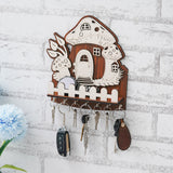 Load image into Gallery viewer, Webelkart Premium Wooden Mashrom Designer Key Holder for Home and Office Decor | Key Holder for Wall Decor |Key Hanger with Showpiece Stand - Diwali Decorations Items for Home (8.5&quot; Inches)