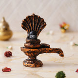 Load image into Gallery viewer, Webelkart Premium Shivling with 5 Sheshnaag Showpiece for Pooja Decor Shivling Statue Idol, Mahadev Murti, Lord Shankara for Home Decor (Shivling with 5 Sheshnaag 5.11&quot; Inches)