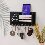 Load image into Gallery viewer, JaipurCrafts Premium Wooden &quot;The Home Castle&quot; Key holder for home and office decor ( 10x 5 inches ) - key chain holder for home/ home decor items for wall