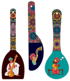 गैलरी व्यूवर में इमेज लोड करें, Webelkart Antique Rajasthani Culture Wall Hanger Spoons