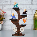 Load image into Gallery viewer, JaipurCrafts Decorative Set of 4 Adorable Buddha Monk