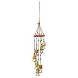 Load image into Gallery viewer, Webelkart Premium Combo of Rakhi Gift for Brother and Bhabhi and Kids with Premium Rajasthani Bells Ceiling/ Wall Hanging