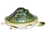 Load image into Gallery viewer, JaipurCrafts Vaastu Tortoise (Green) Showpiece -6.35CM JaipurCrafts