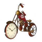 गैलरी व्यूवर में इमेज लोड करें, JaipurCrafts Designer Sports Bike Shaped Iron Wall Clock (15.50 in x 22 inch) JaipurCrafts