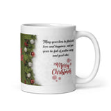 गैलरी व्यूवर में इमेज लोड करें, Webelkart Premium Merry Christmas Greetings Coffee Mug with 1 Santa Cap and 12 Pcs Christmas Santa Clause Ornament Hangings for Christmas