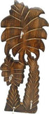 गैलरी व्यूवर में इमेज लोड करें, JaipurCrafts Tree Wood Key Holder (4 Hooks, Brown) JaipurCrafts