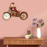 गैलरी व्यूवर में इमेज लोड करें, JaipurCrafts Designer Sports Bike Shaped Iron Wall Clock (15.50 in x 22 inch) JaipurCrafts