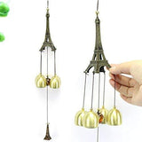 Load image into Gallery viewer, Webelkart Premium Combo of Rakhi Gift for Brother and Bhabhi and Kids with Eiffel Tower Wind Chimes, Rakshabandhan Gifts for Bhai Sister - Fancy Rakhi with Eiffel Tower Wind Chimes