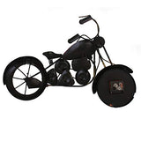 गैलरी व्यूवर में इमेज लोड करें, JaipurCrafts Designer Sports Bike Shaped Iron Wall Clock (15.50 in x 22 inch) JaipurCrafts