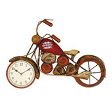 गैलरी व्यूवर में इमेज लोड करें, JaipurCrafts Designer Sports Bike Shaped Iron Wall Clock (15.50 in x 22 inch) JaipurCrafts