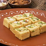 Load image into Gallery viewer, Premium Diwali Gift Combo of Gautam Buddha With Premium Toran Bandarwal And 450 Gram Delicious Soan Papdi Sweets