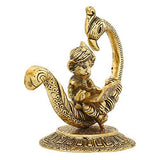 Load image into Gallery viewer, Webelkart Premium Combo of Rakhi Gift for Brother and Bhabhi and Kids with Premium Lord Ganesha Sitting on Moon Showpiece