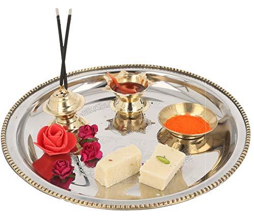 Brass Pooja Items, For Puja at Rs 310/set in Jaipur