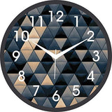 Load image into Gallery viewer, JaipurCrafts Plastic Wall Clock (Black, 2 X 12 X 12 Inch) JaipurCrafts