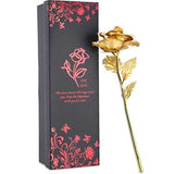 गैलरी व्यूवर में इमेज लोड करें, Webelkart®️ Premium Valentine&#39;s Gift Combo of Pair of Valentine Coffee Mug with 1 Golden Rose| Valentine Gift for Girlfriend/Boyfriend