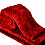 Load image into Gallery viewer, Jaipurcrafts Webelkart Solid Color Ultra Silky Soft Mink Blanket Single With A Free Attractive Carry Bag- Red JaipurCrafts