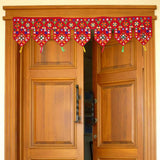 Load image into Gallery viewer, Webelkart Premium Welcome Traditional Art Handmade Door Bandarwal toran for Home Main Door/Entrance Door/Home Temple and Diwali Decorations