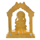 Load image into Gallery viewer, Webelkart Premium Lord Ganesha Gold Plated Statue - Idol for Car Dashboard, Home, Office Décor, Gifting Decorative Showpiece, Temple Gift (Aluminium, Golden)-4 x 3.2 in