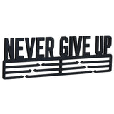 गैलरी व्यूवर में इमेज लोड करें, Webelkart Designer &quot;Never Give Up&quot; MDF Cutout Ready to Hang Home Décor Wall Art - 14 &quot; x 4&quot;